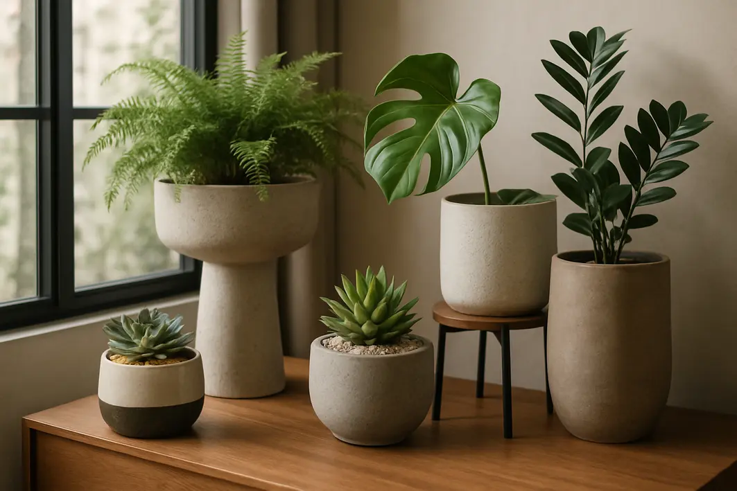 vasos plantas decoracao O tipo de vaso que valoriza plantas comuns (e onde comprar barato)