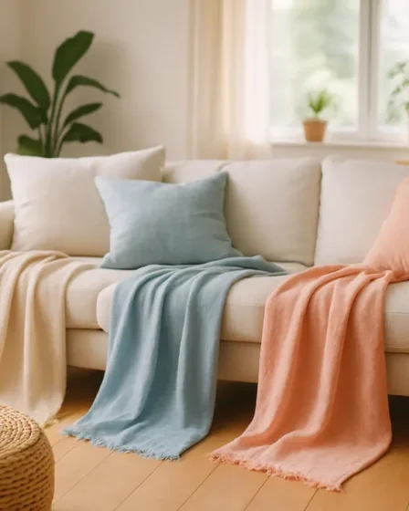 decoracao verao mantas leves O detalhe discreto que deixa a sala mais acolhedora no verão (fácil)