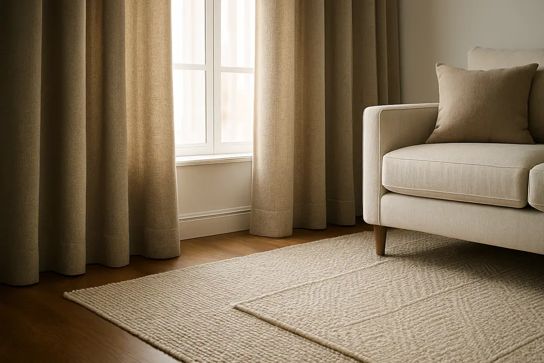 isolamento termico cortinas tapetes Objetos térmicos: itens que ajudam a manter a casa fresca no calor