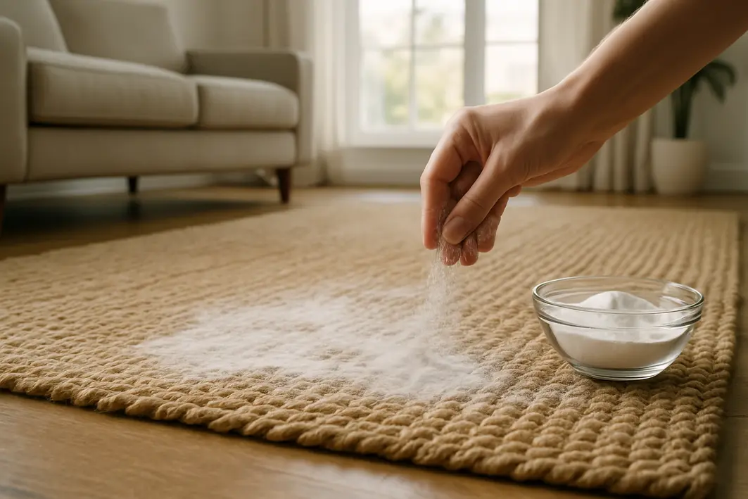 limpeza tapetes seco bicarbonato Como limpar sofá de tecido em casa e remover odores de forma fácil
