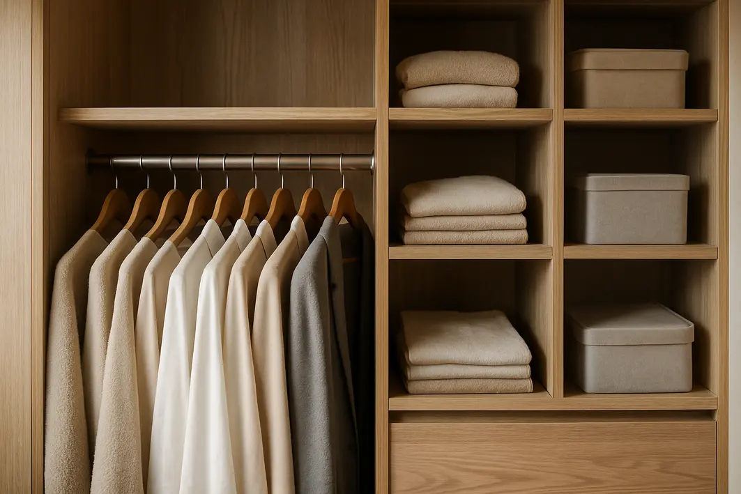 organizacao closet cabides nichos Organização de joias: evite nós e perdas com estas dicas de ouro