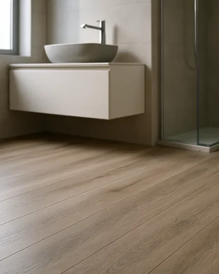piso banheiro porcelanato vinilico Revestimentos amadeirados: as melhores opções para áreas molhadas