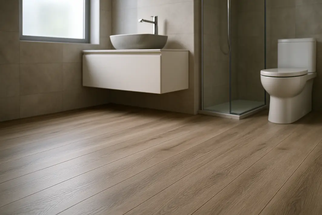 piso banheiro porcelanato vinilico Revestimentos amadeirados: as melhores opções para áreas molhadas