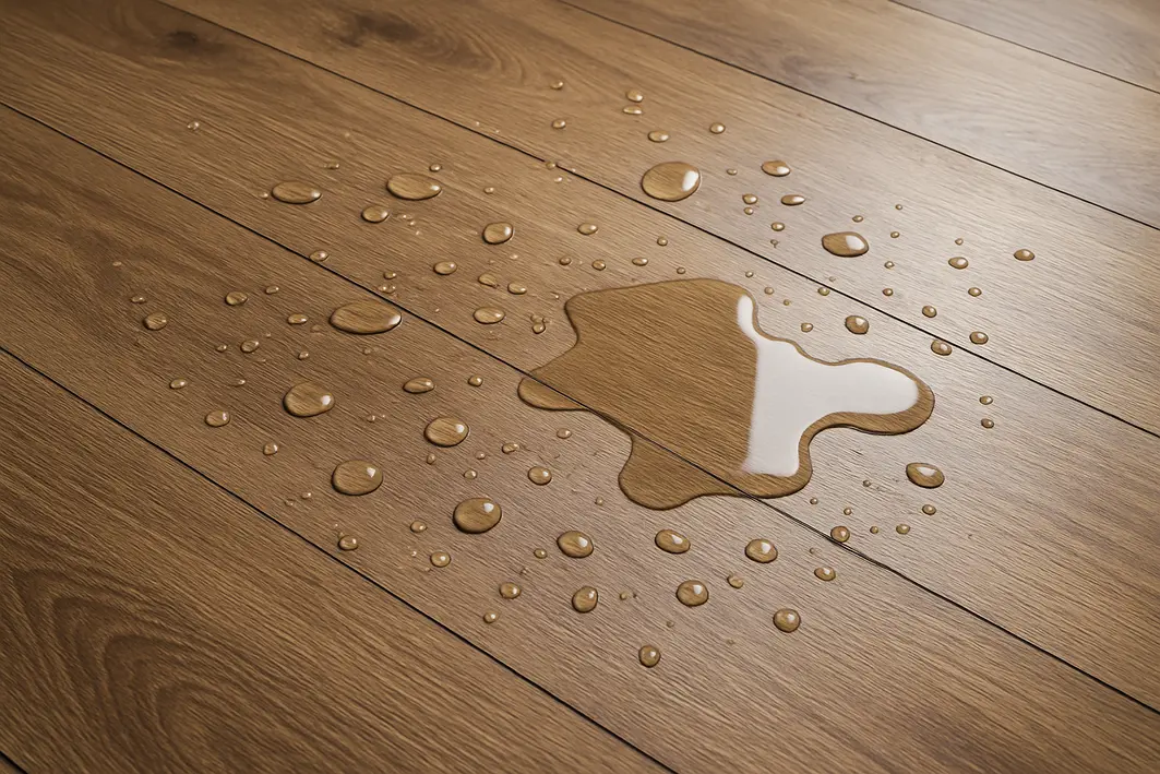 piso laminado vinilico ambiente moderno Ambiente interno moderno com piso laminado e piso vinílico amadeirados lado a lado destacando textura e brilho