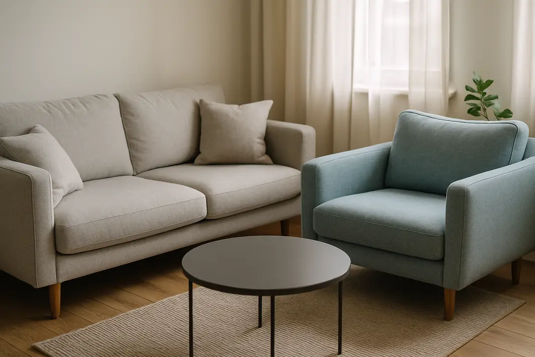 sofas sala pequena cores O tipo de sofá que funciona em qualquer sala (inclusive as mini)