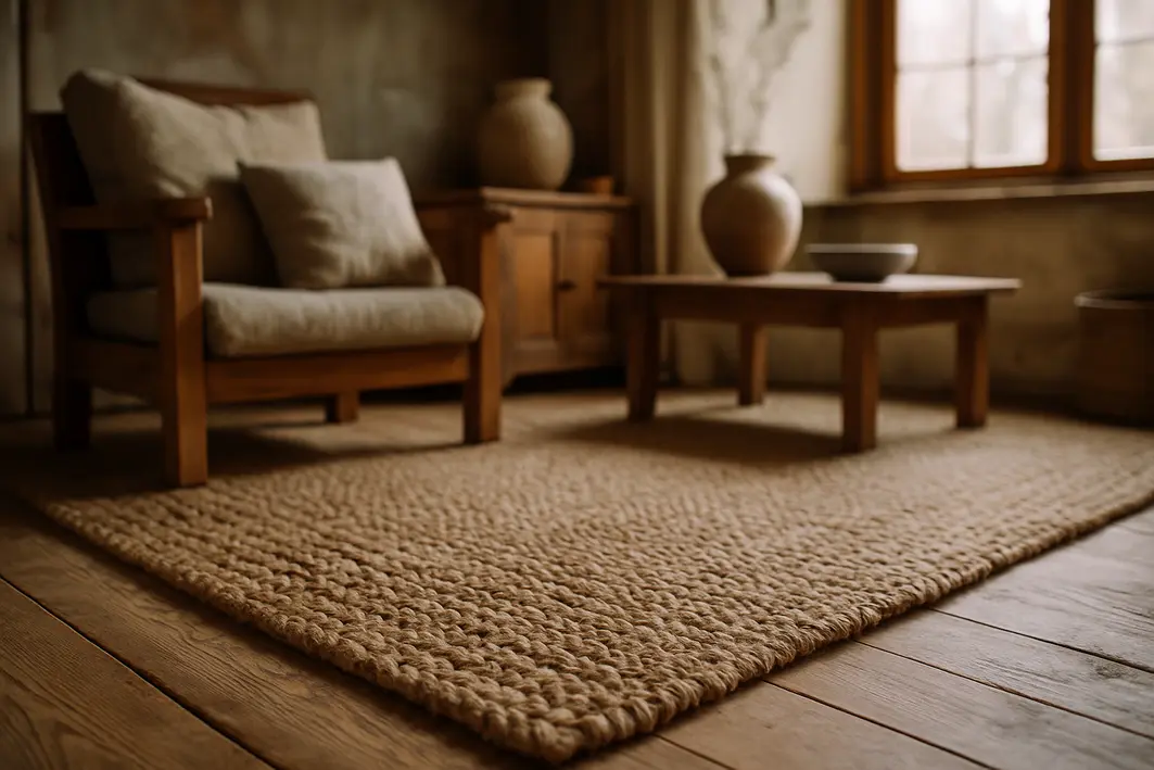 tapete juta decoracao rustica Tapetes de juta: por que eles são os queridinhos da decoração rústica