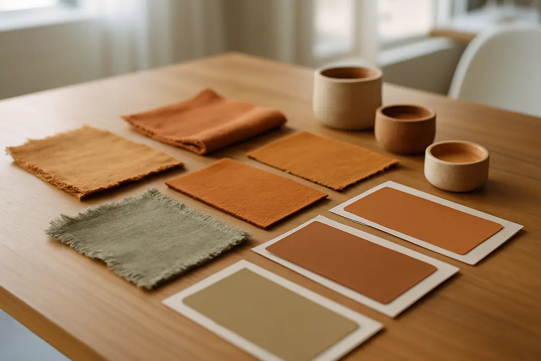 tendencias cores 2026 terrosos A combinação de cores que será febre nas casas brasileiras em 2026