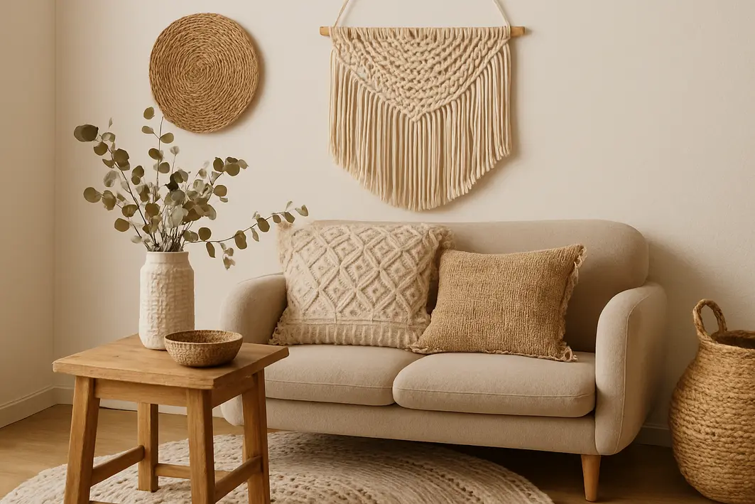 Detalhes de acabamento artesanal em madeira com texturas rústicas