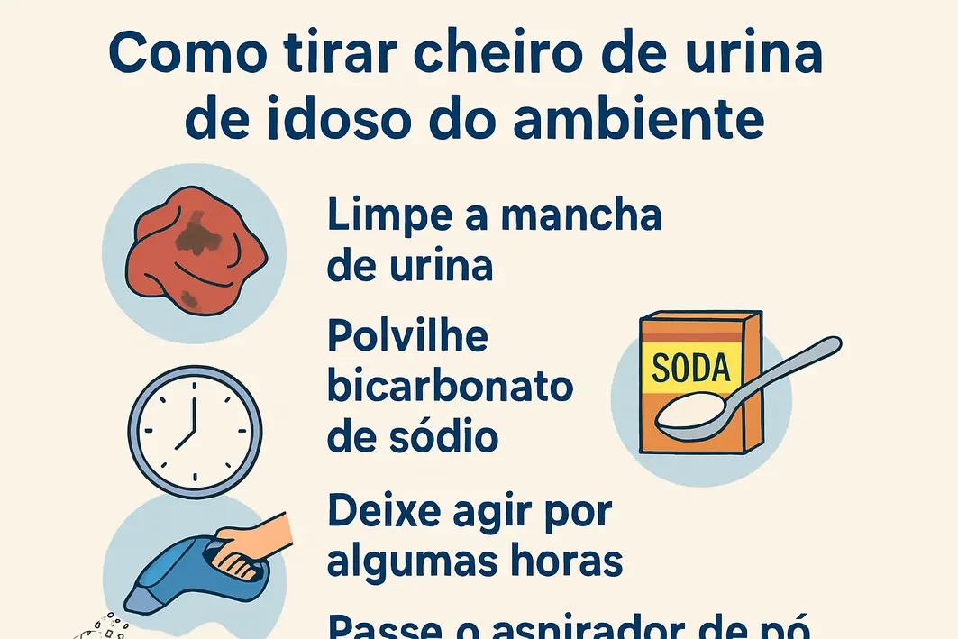 Mãos adultas segurando spray de limpeza aplicando produto em colchão de tecido poroso