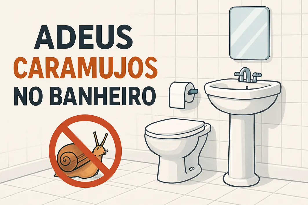 Mulher aplicando solução caseira com borrifador ao redor do vaso sanitário em banheiro limpo e iluminado