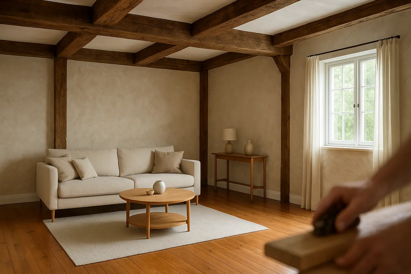 reforma casa antigas ambientes detalhes madeira Ambiente doméstico reformado em casa antiga com madeira restaurada e piso polido